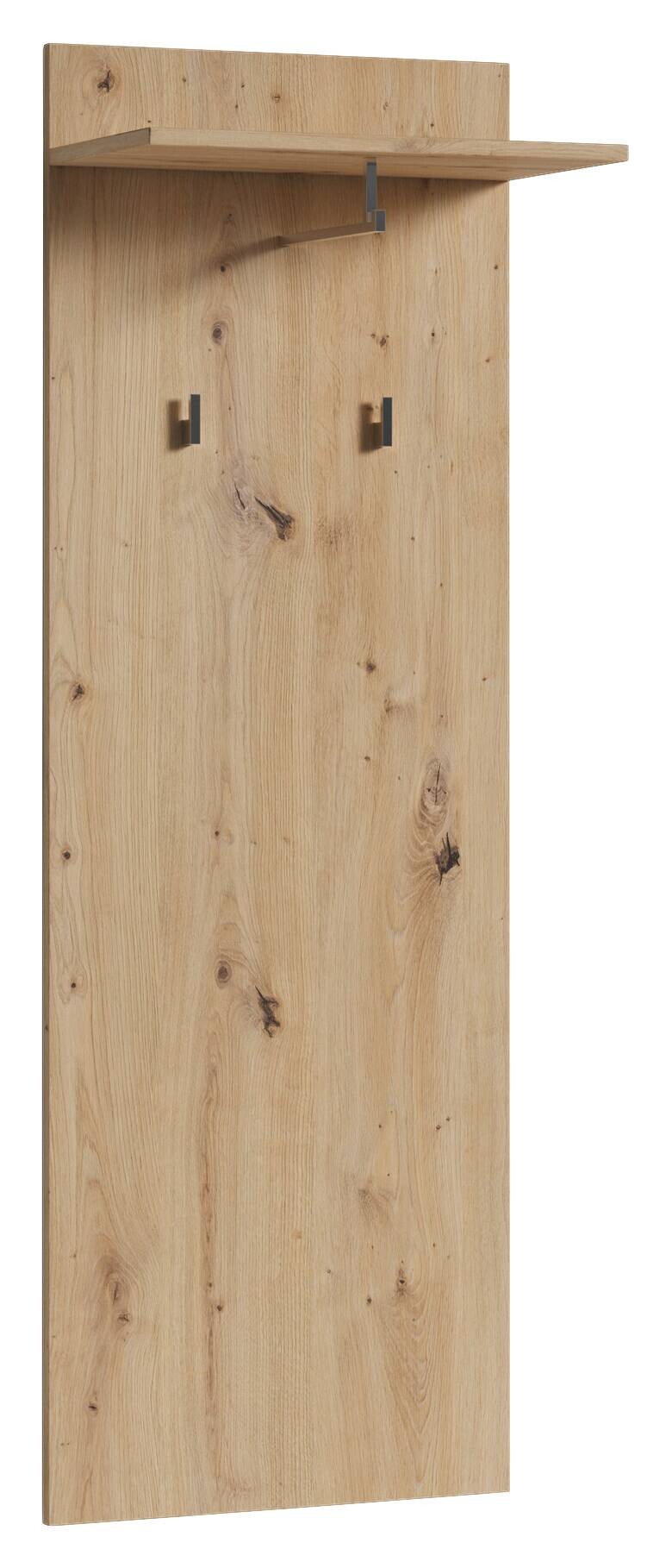 Garderobenset JAKOB Set 5-tlg. weiß Eiche