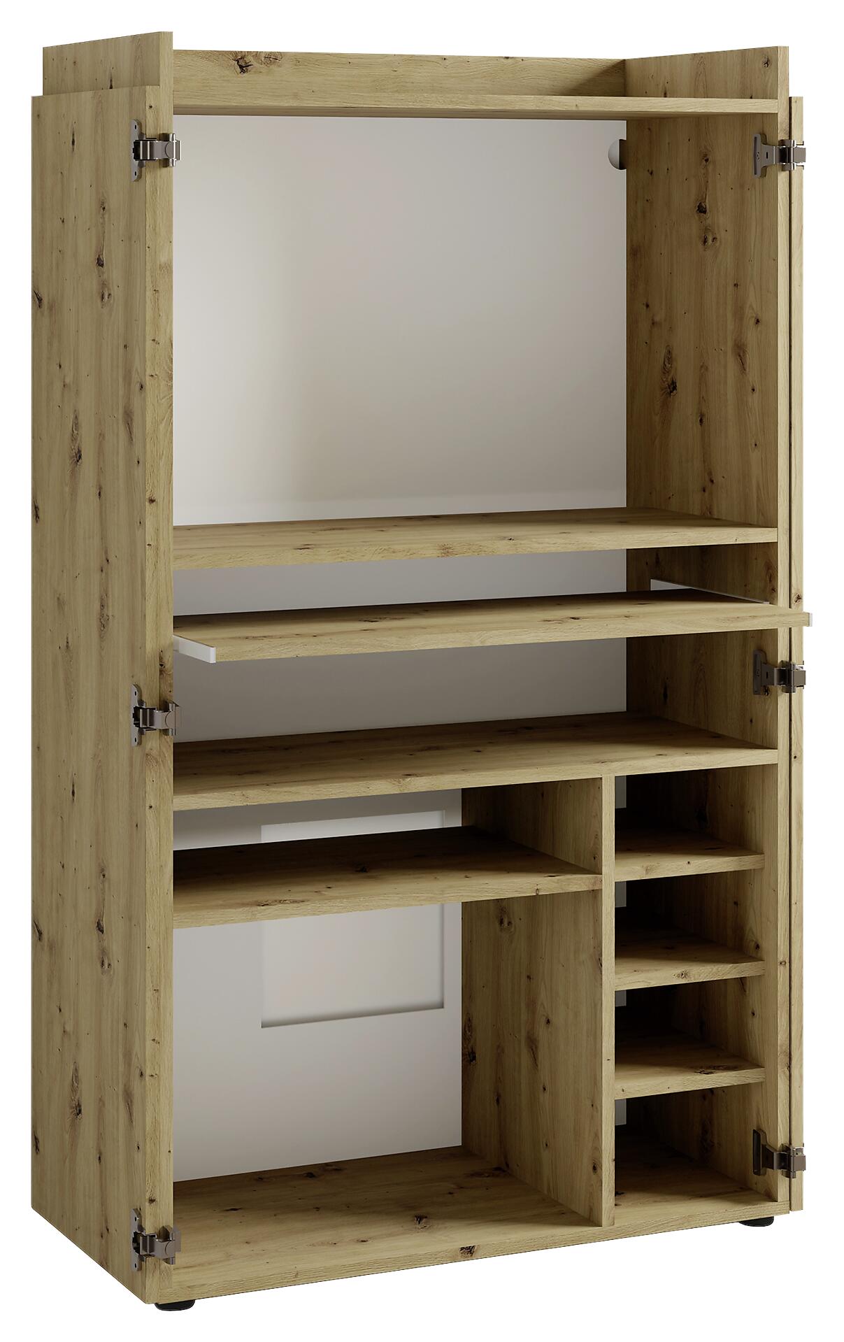 Sekretär JANNE Eiche B/H/T: ca. 80x141x40 cm