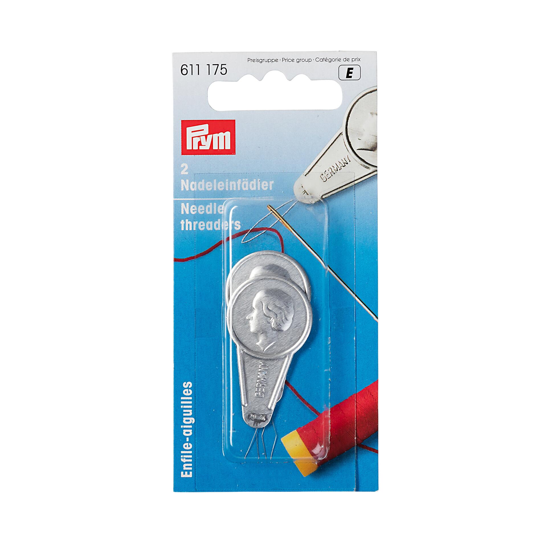 Prym Nadeleinfädler 2er Pack silber 2 Packstücke