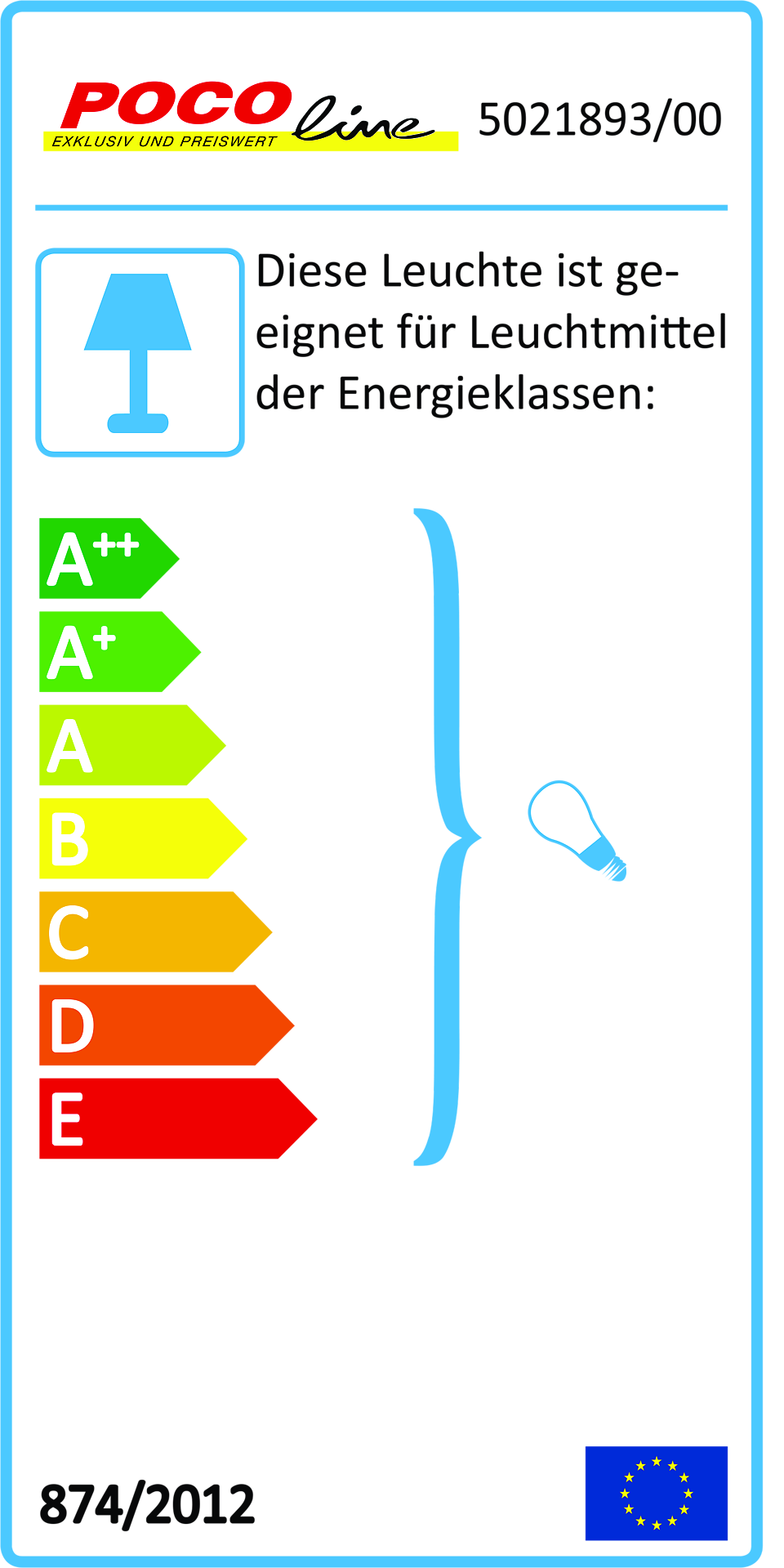 POCOline Wandleuchte Wall Satiniert weiß Glas B/H/L: ca. 12x24x10 cm E27 1 Brennstellen