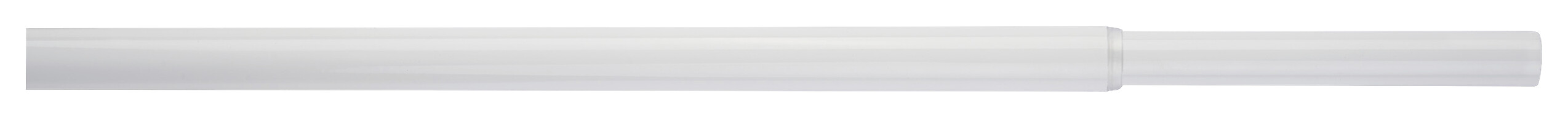 ondeco Stilgarnitur Rohr weiß Metall L: ca. 280 cm ausziehbar von ca. 160 bis 280 cm 1.0 Läufe