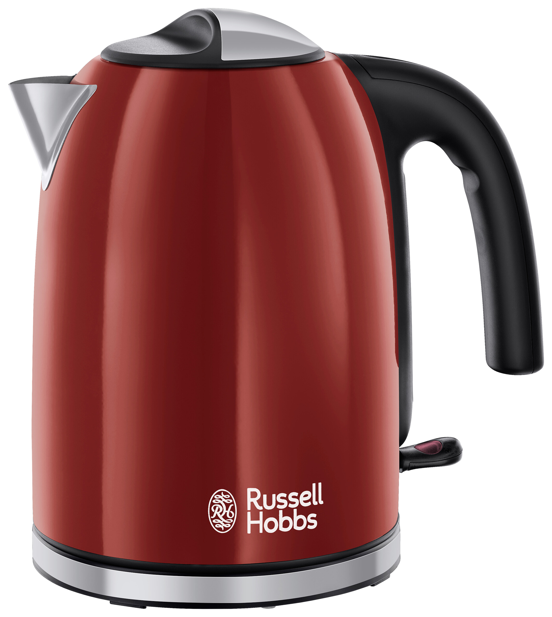 Russell Hobbs Wasserkocher 20412-70 rot Edelstahl B/H/T: ca. 24x16x24 cm ca. 1,7 l