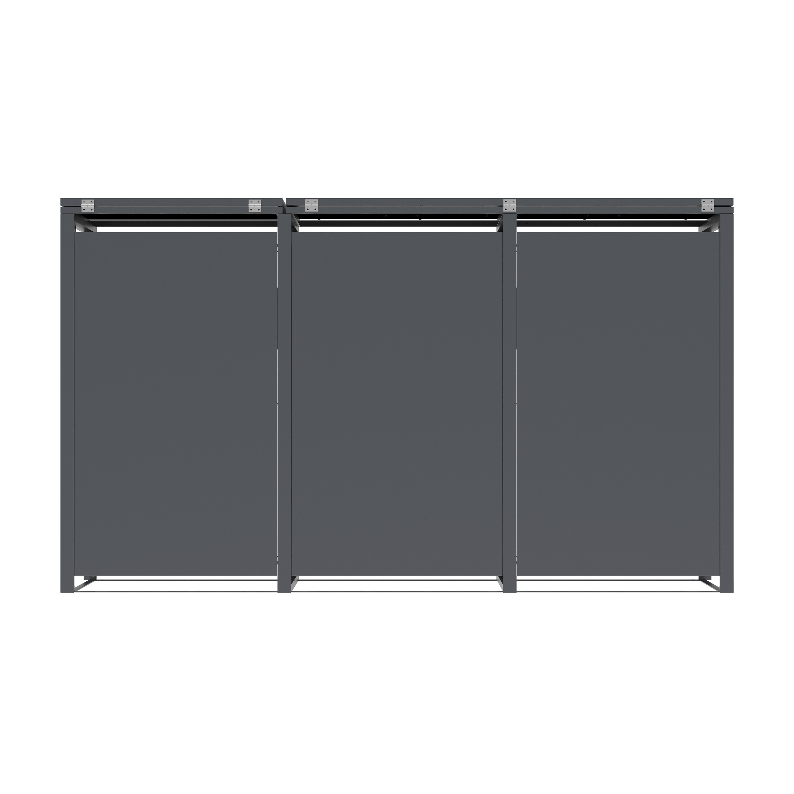 Westmann Mülltonnenbox Varius Holzoptik B/H/L: ca. 198x116x80 cm