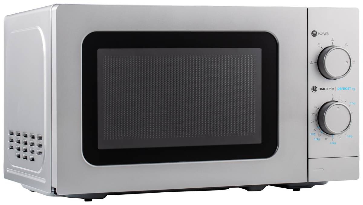 POCOline Mikrowelle MM720C2GX-PM silber Metall B/H/T: ca. 44x26x33 cm ca. 20 l