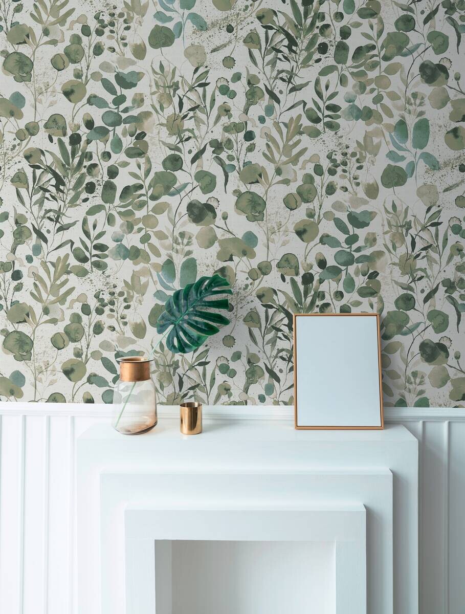 A.S.Creation Vliestapete blau weiß B/H/D: ca. 53x1005x8 cm