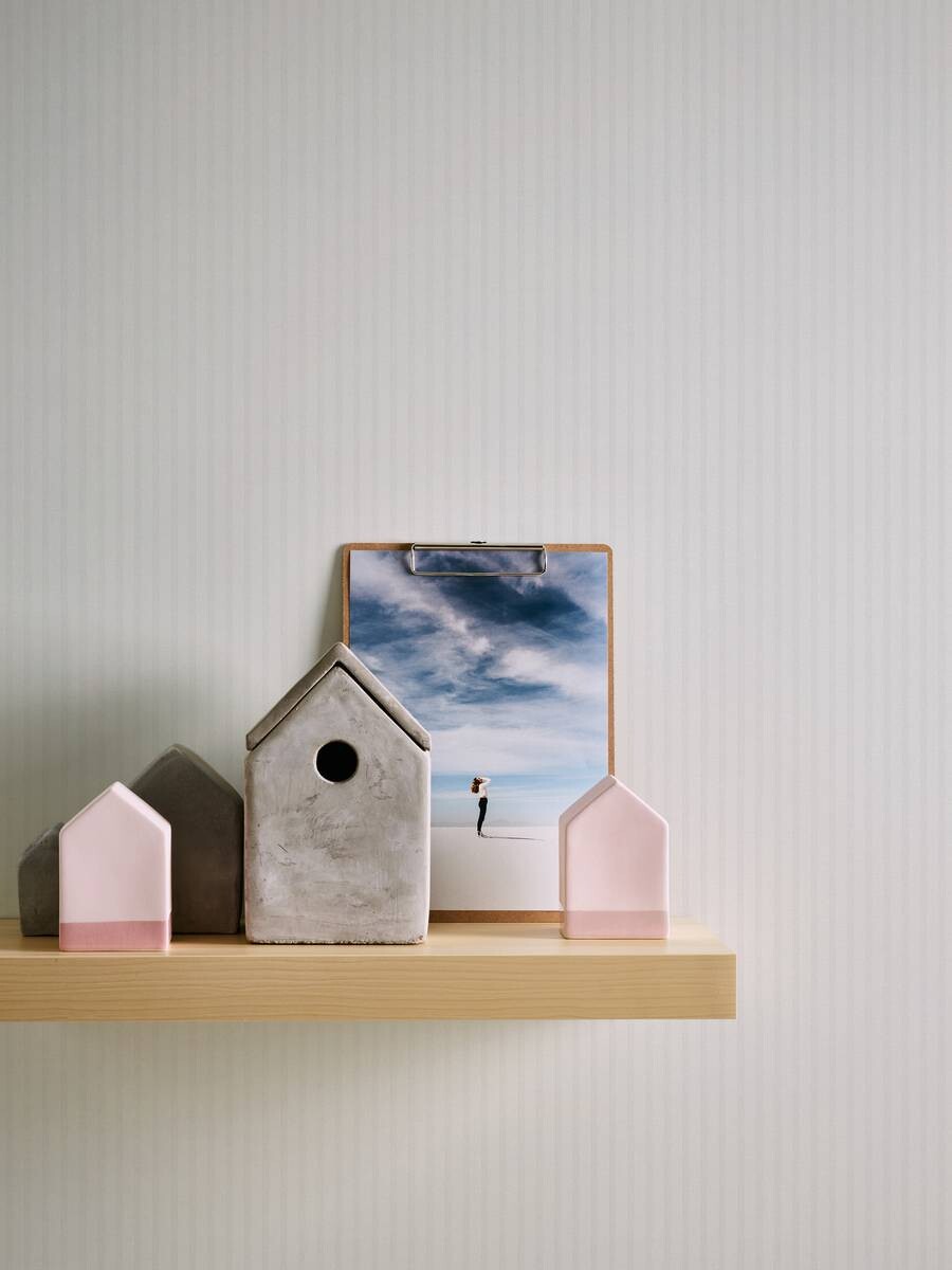 A.S.Creation Vliestapete Black & White Streifen weiß B/L: ca. 53x1005 cm