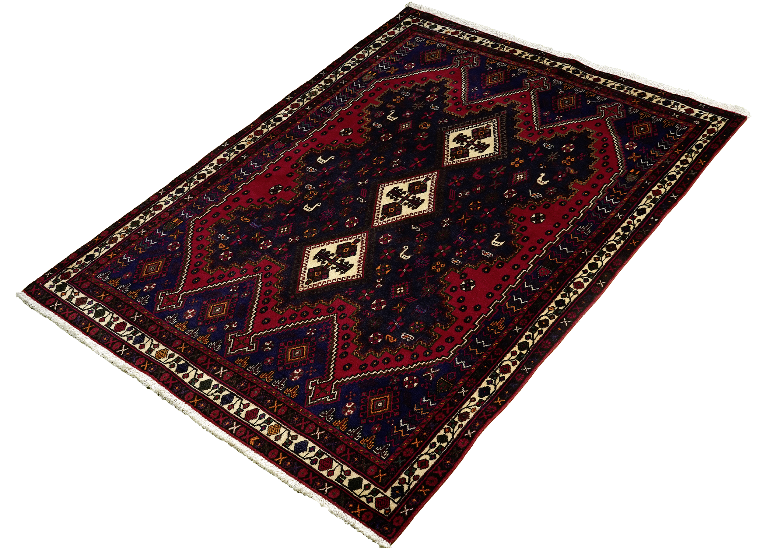 PersaTepp Teppich Afshar beige B/H/L: ca. 160x1x230 cm