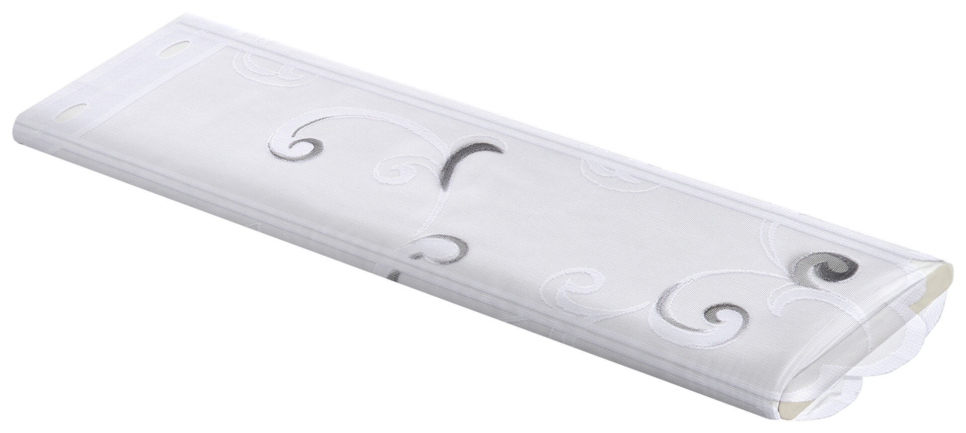 Scheibengardinen-Meterware schwarz H: ca. 60 cm