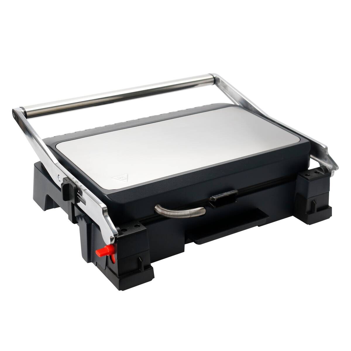 Emerio Multigrill CG-130859 silber B/H/L: ca. 13,6x33,5x38,5 cm
