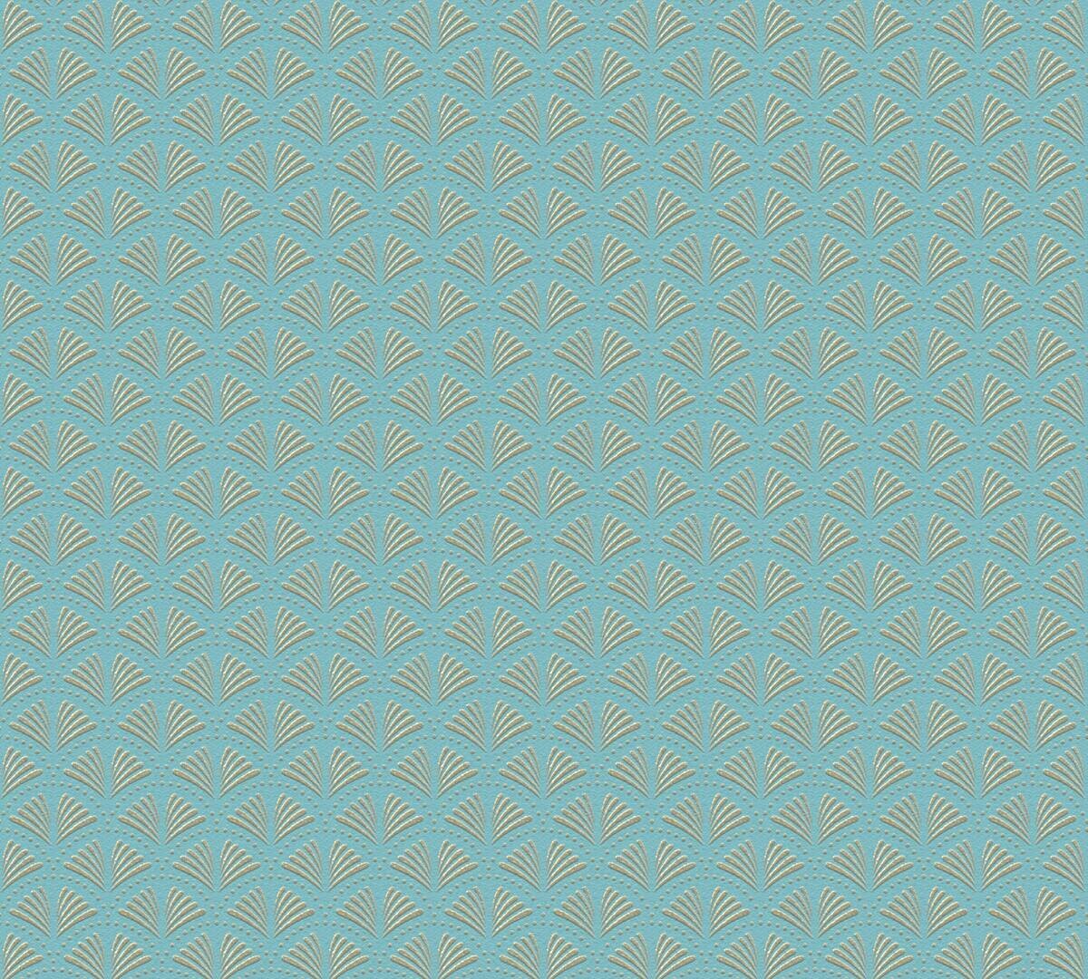 A.S.Creation Vliestapete Trendwall 2 Abstrakt türkis B/L: ca. 53x1005 cm