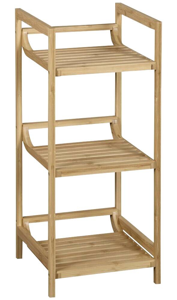 Regal braun Bambus B/H/L: ca. 31,5x7,5x71,5 cm