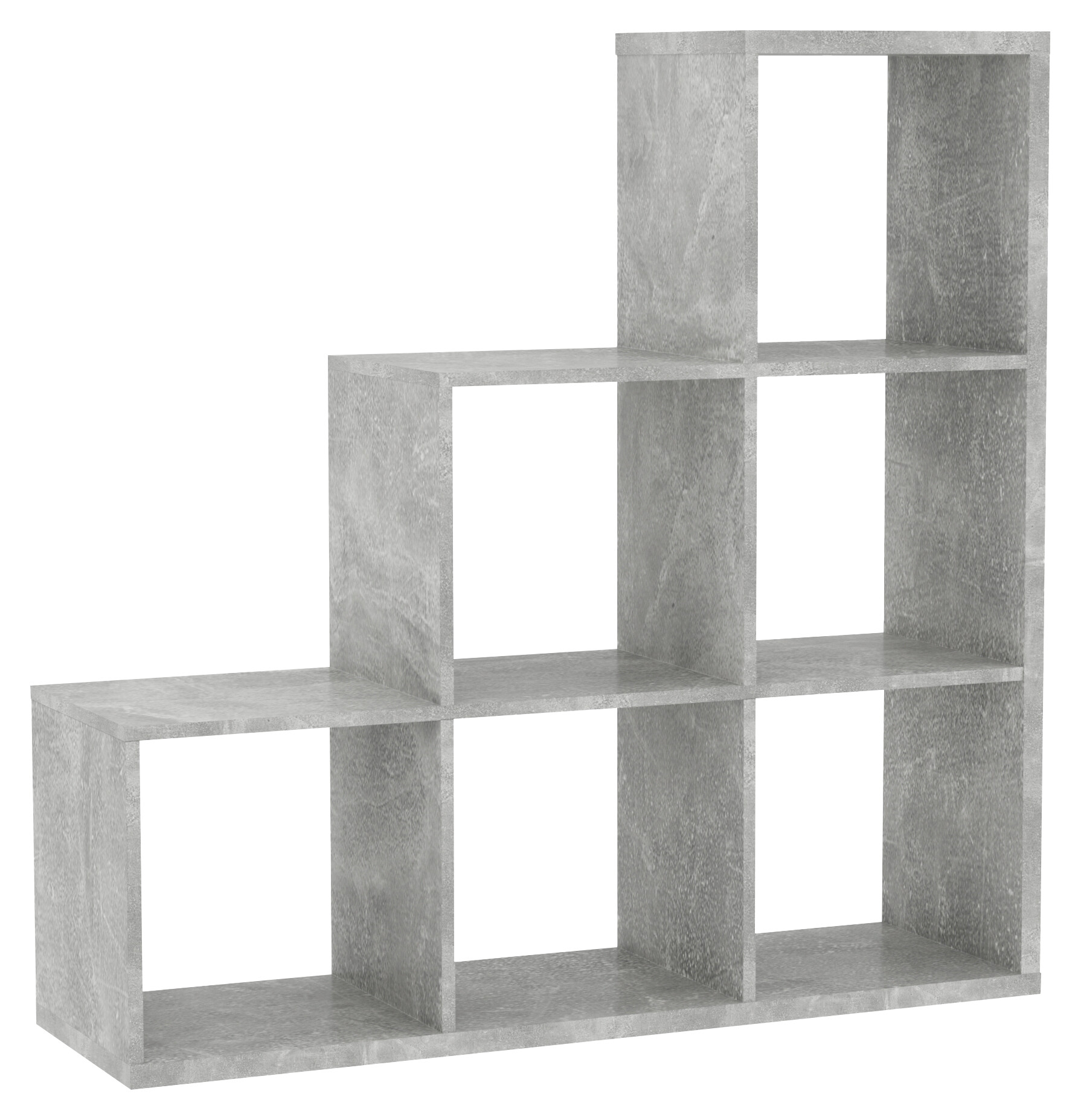 Stufenregal Max Step Beton Optik B/H/T: ca. 106x107x33 cm