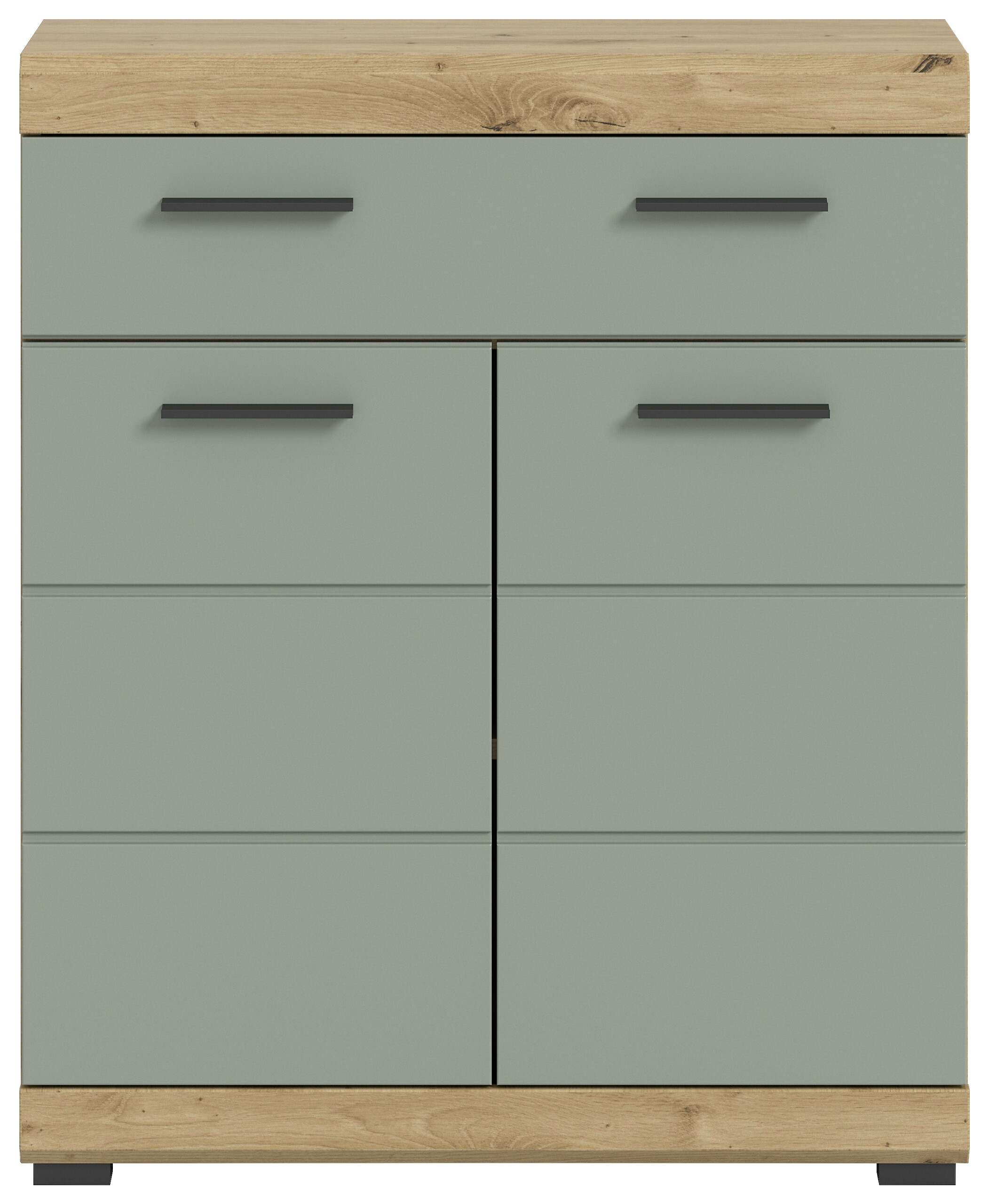Schrank Scout Eiche Artisan Nachbildung salbei Nachbildung B/H/T: ca. 74x88x31 cm Schrank Scout Eiche Artisan Nachbildung salbei Nachbildung B/H/T: ca. 74x88x31 cm