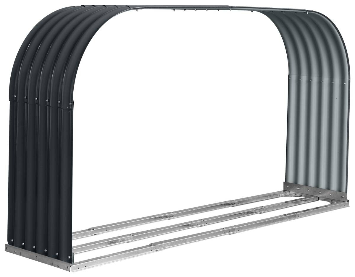 Westmann Kaminholzregal anthrazit B/H/L: ca. 46x111x212 cm