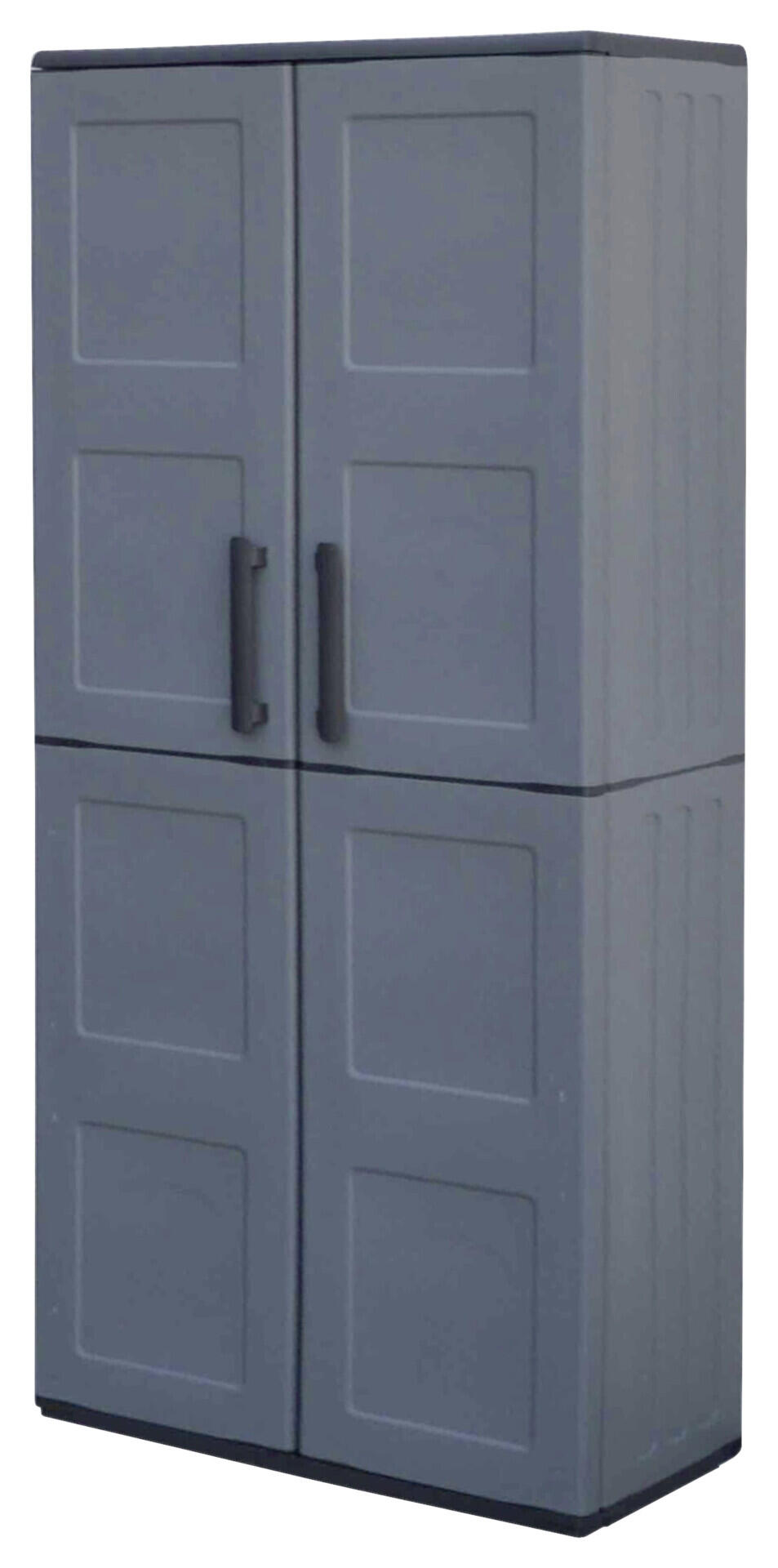 ArtPlast Kunststoffschrank Free hoch grau Kunststoff B/H/T: ca. 68x163x37 cm ArtPlast Kunststoffschrank Free hoch grau Kunststoff B/H/T: ca. 68x163x37 cm