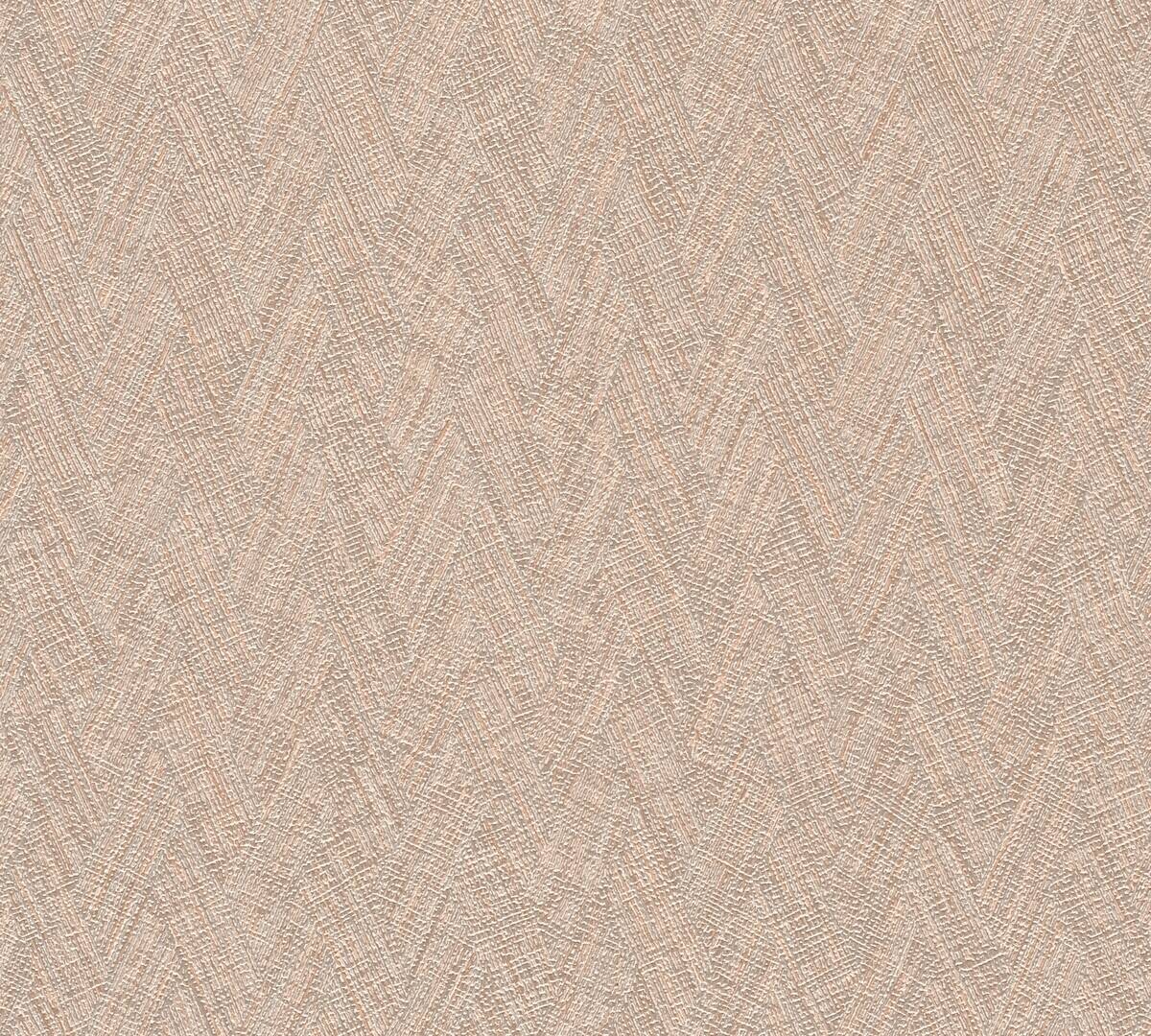 A.S.Creation Vliestapete braun orange B/H/D: ca. 53x1005x8,5 cm