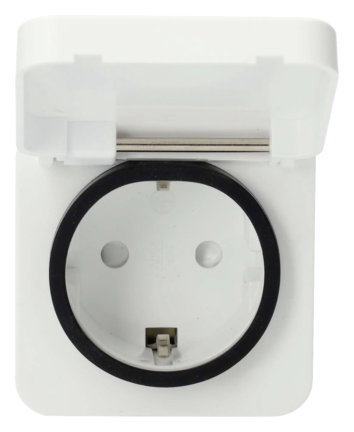 Nedis Smart-Stecker weiß grau Polycarbonat B/H/L: ca. 6x9,9x6 cm