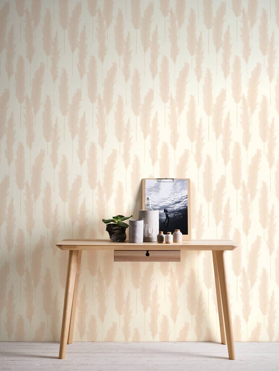 A.S.Creation Vliestapete beige weiß B/H/D: ca. 53x1005x8,2 cm