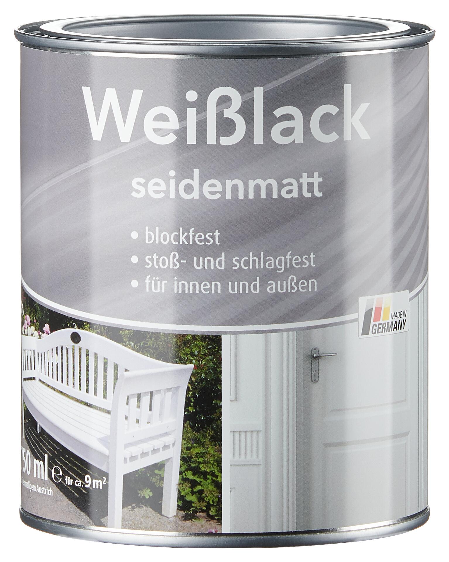 Weißlack weiß seidenmatt ca. 0,75 l