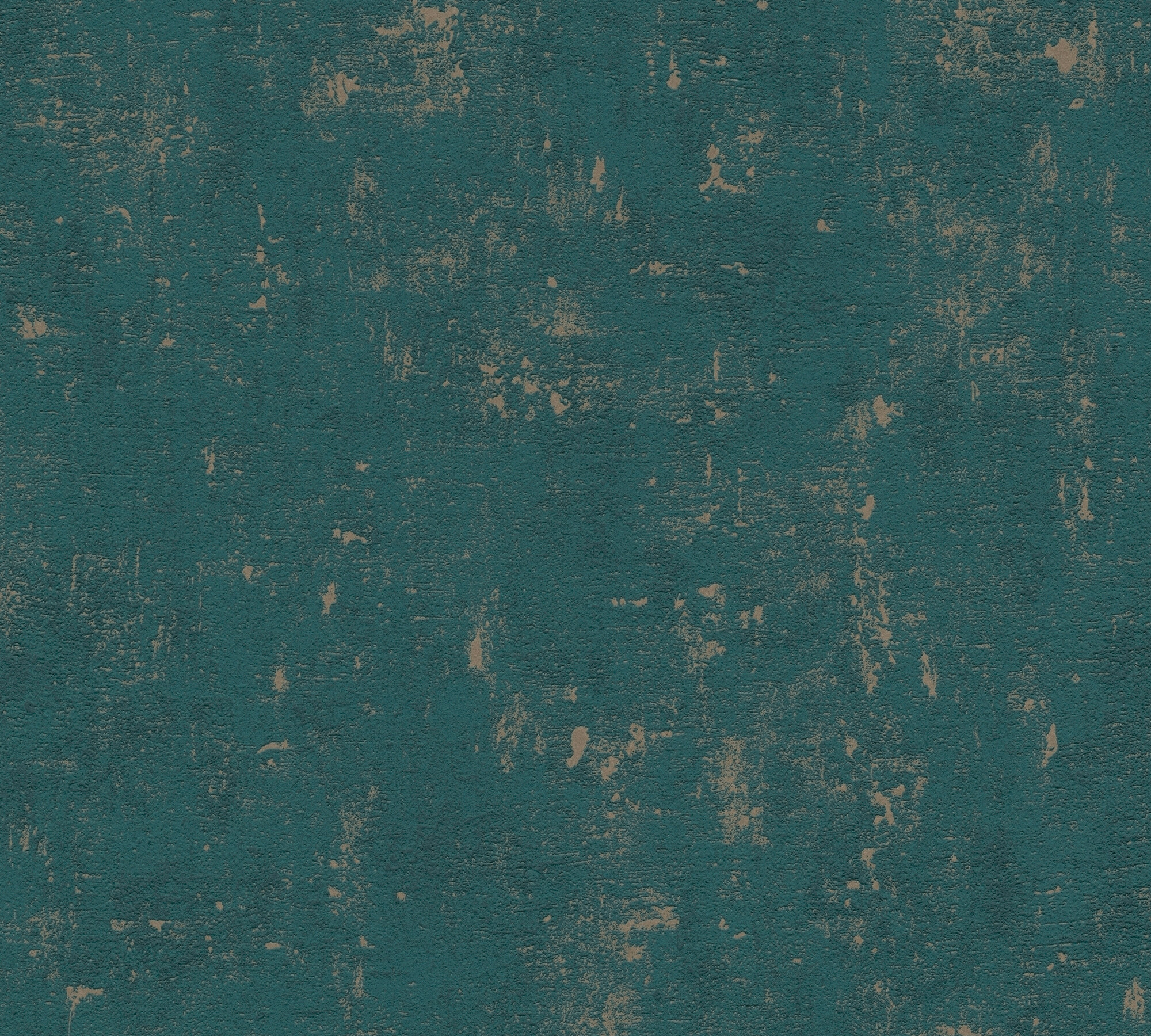 A.S.Creation Vliestapete gold petrol B/H/D: ca. 53x1005x8 cm