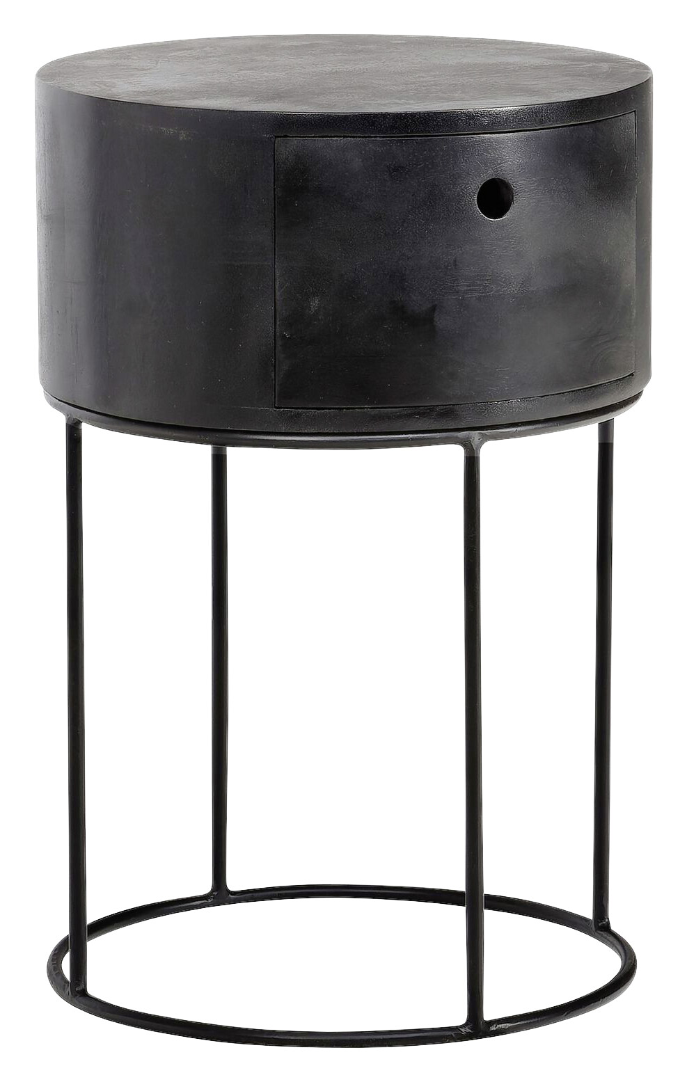 Nachtkonsole schwarz B/H/T: ca. 40x60x40 cm