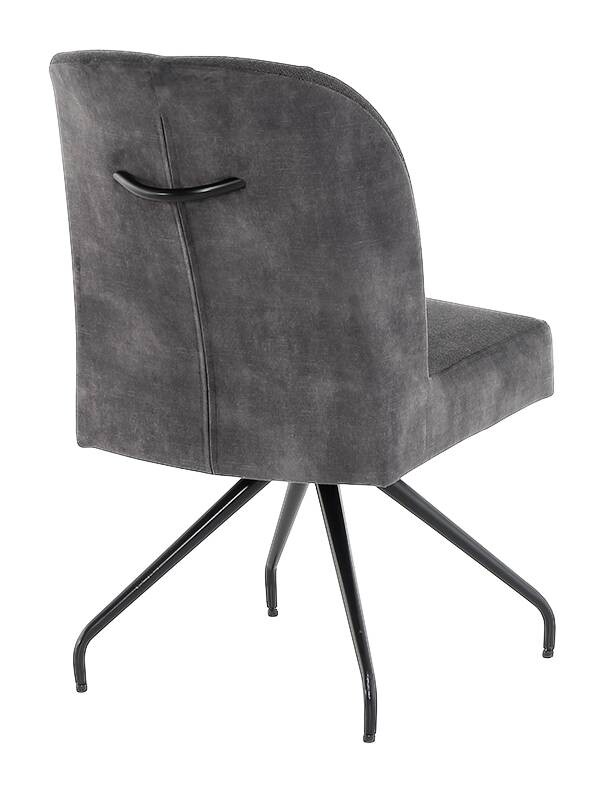 Stuhl anthrazit B/H/T: ca. 47x88x63 cm