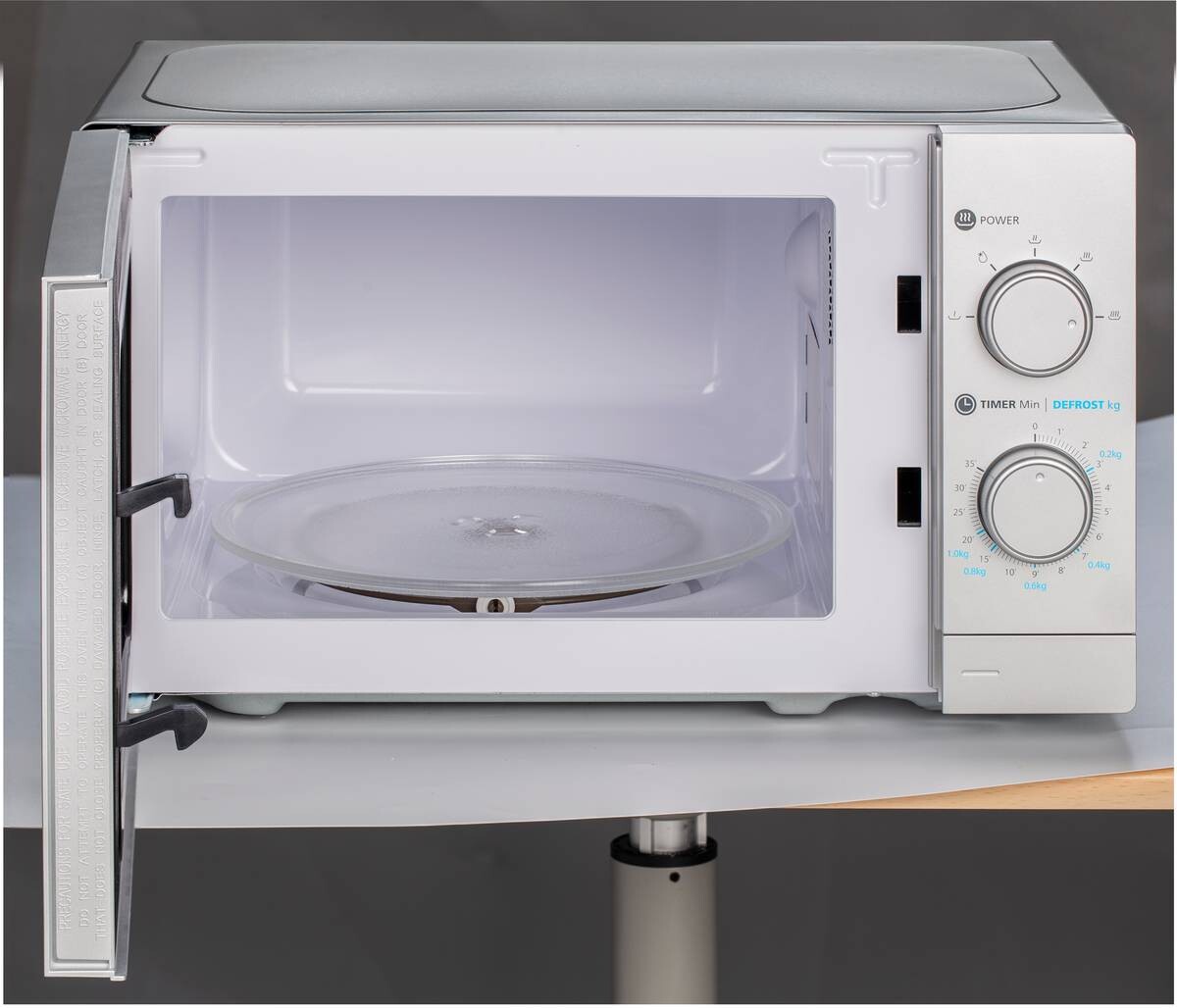 POCOline Mikrowelle MM720C2GX-PM silber Metall B/H/T: ca. 44x26x33 cm ca. 20 l