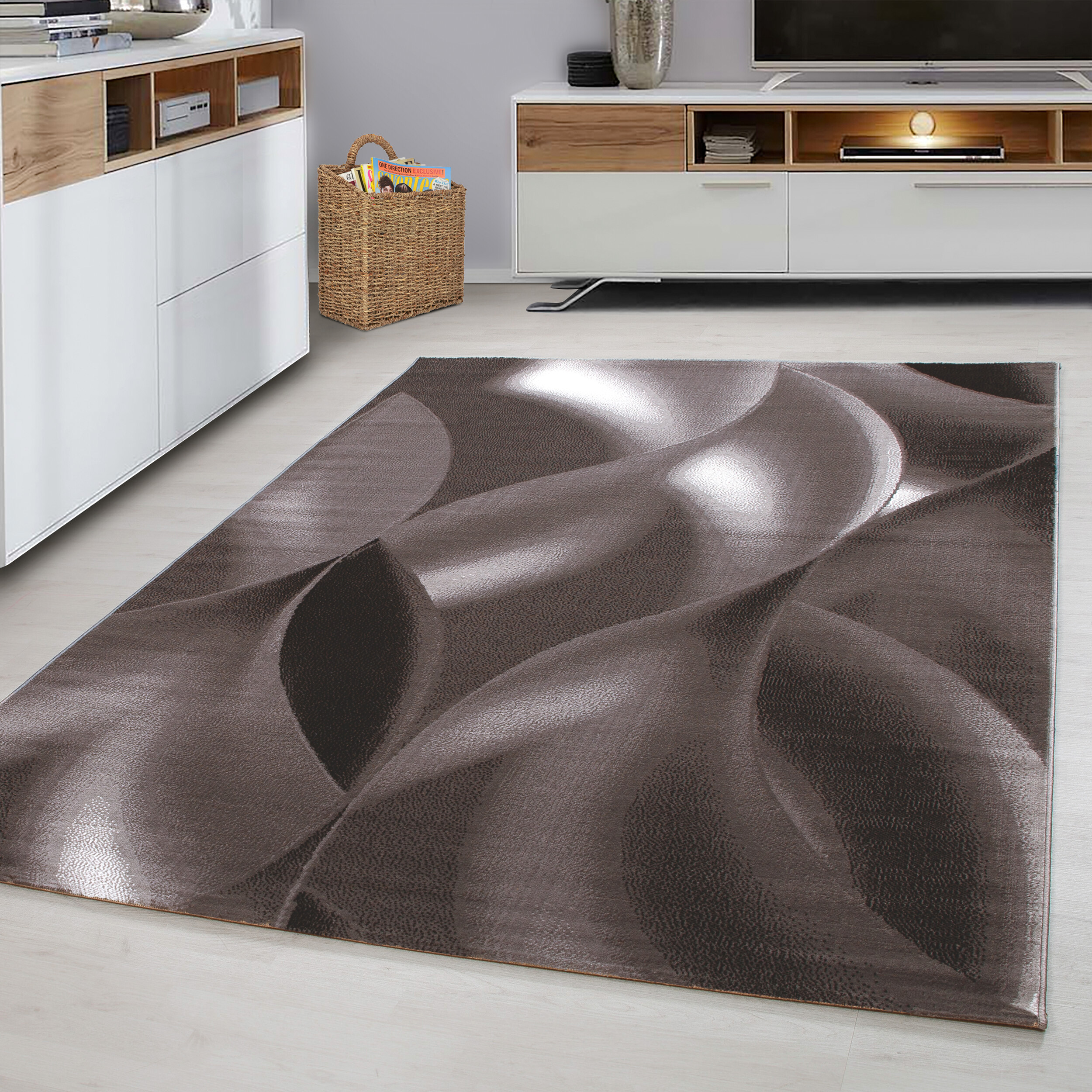 Ayyildiz Teppich PLUS braun B/L: ca. 80x150 cm Ayyildiz Teppich PLUS braun B/L: ca. 80x150 cm