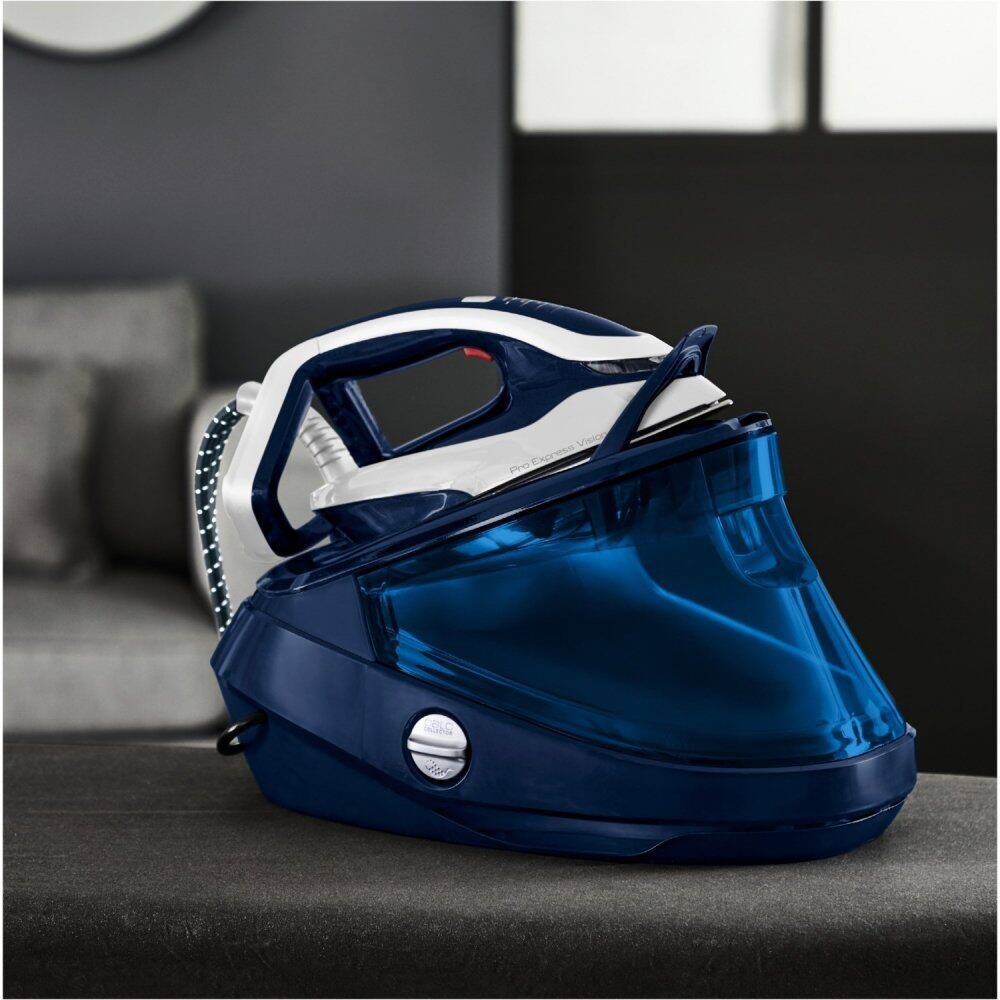 Tefal Dampfbügelstation blau weiß