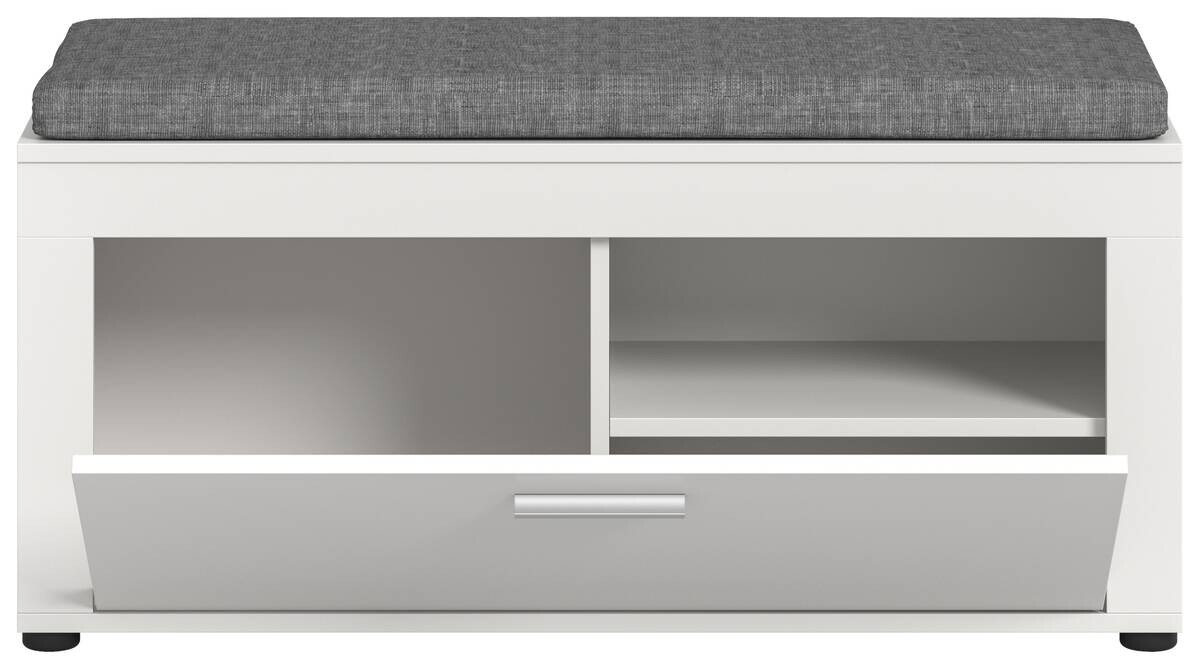 Sitzbank JAM weiß B/H/T: ca. 100x44x35 cm