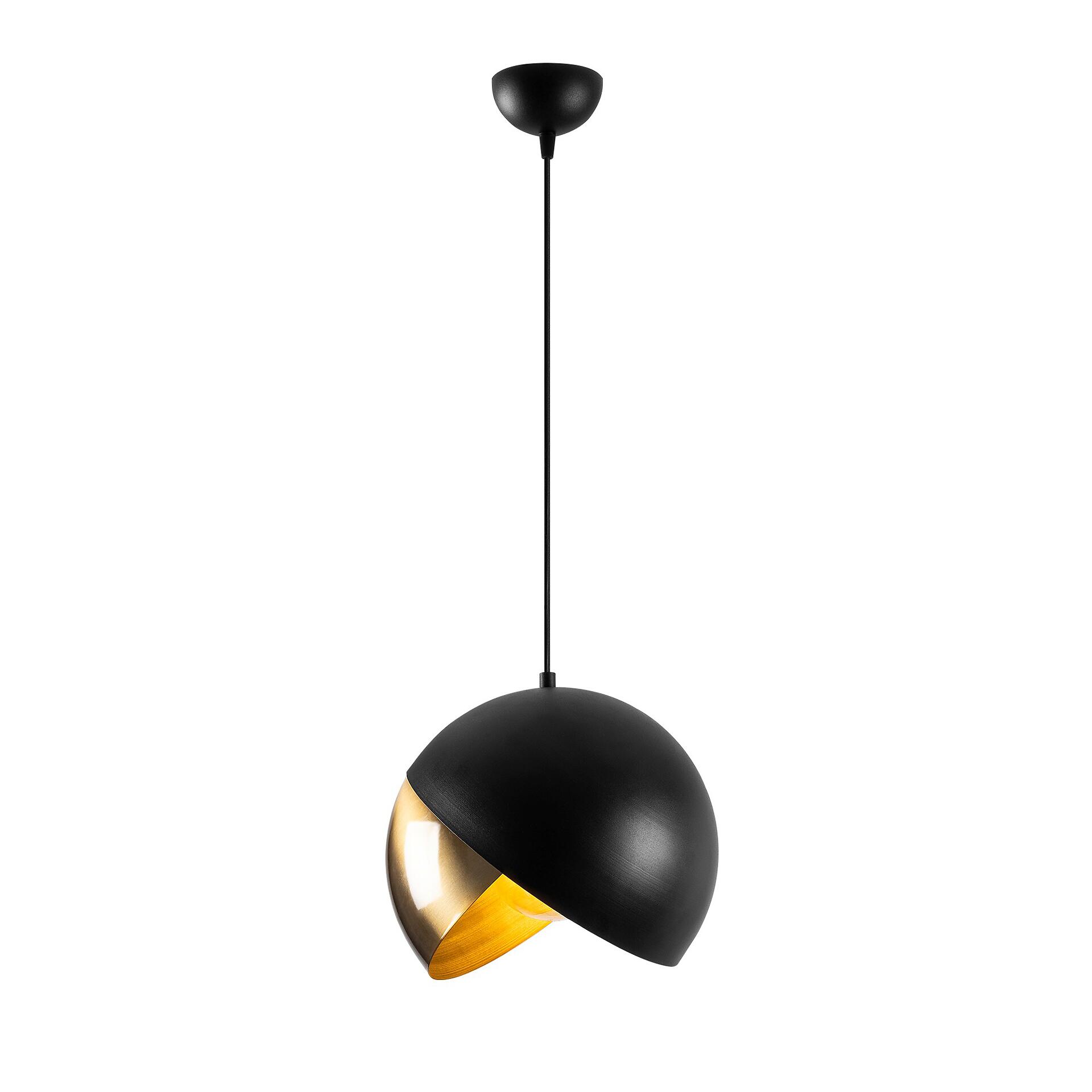 Opviq Pendelleuchte Pacman-2633 schwarz B/H/T/L/D: ca. 30x28x30x30x30 cm E27 1 Brennstellen