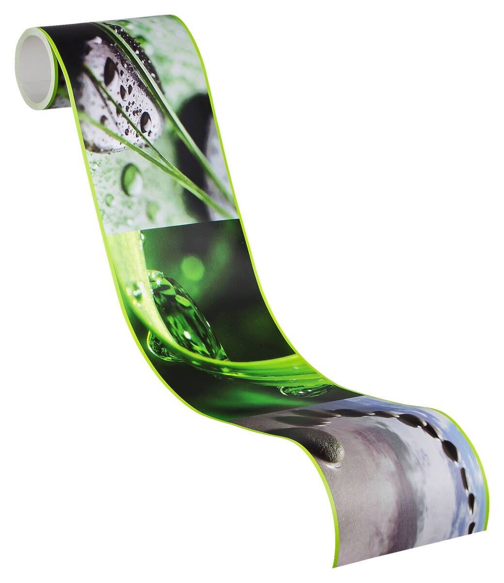 A.S.Creation Bordüre schwarz grün braun B/H/D: ca. 10x500x5,5 cm