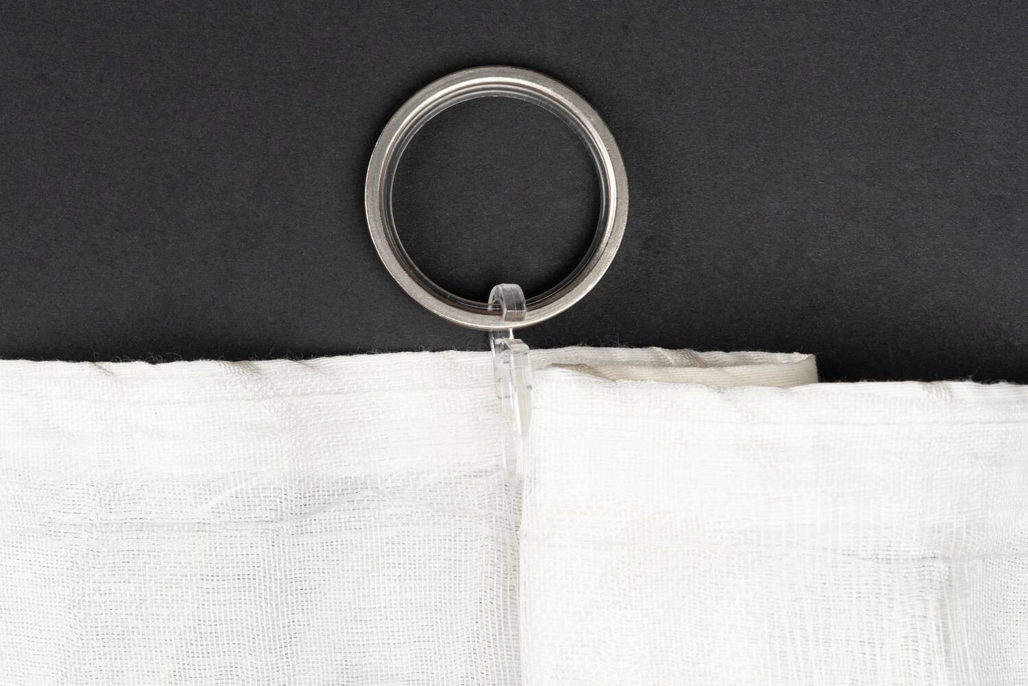 Kombivorhang 2er Pack Stream weiß B/L: ca. 135x245 cm