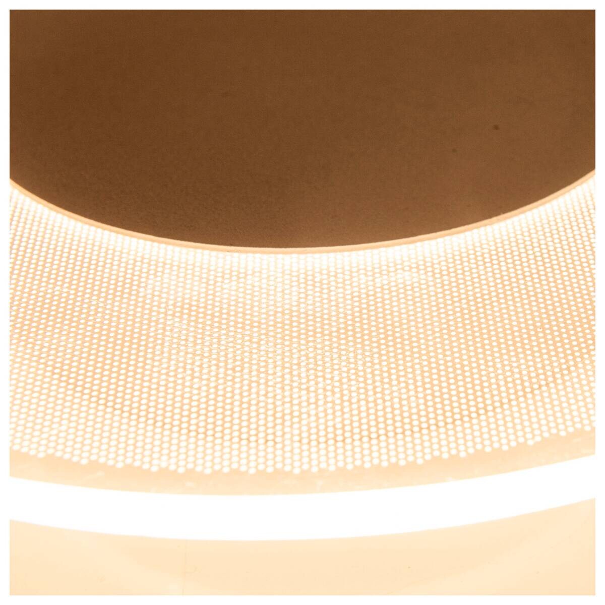 Näve Leuchten Deckenleuchte 1299826 warmweiß Kunststoff Metall B/H/T: ca. 29x5x29 cm null 1 Brennstellen