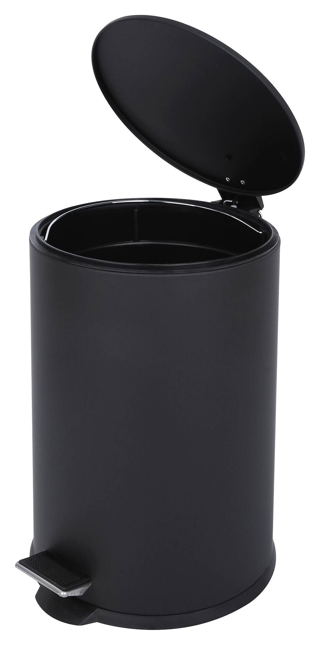 POCOline Treteimer mattschwarz Edelstahl