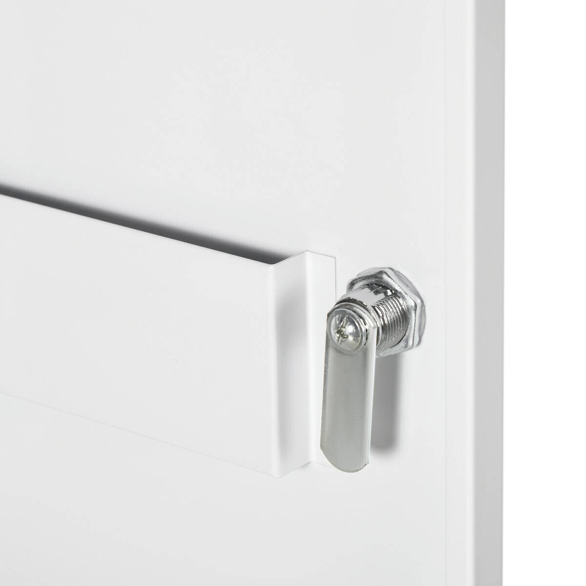 Medizinschrank weiß Polypropylen B/H/L: ca. 15x40x53,5 cm