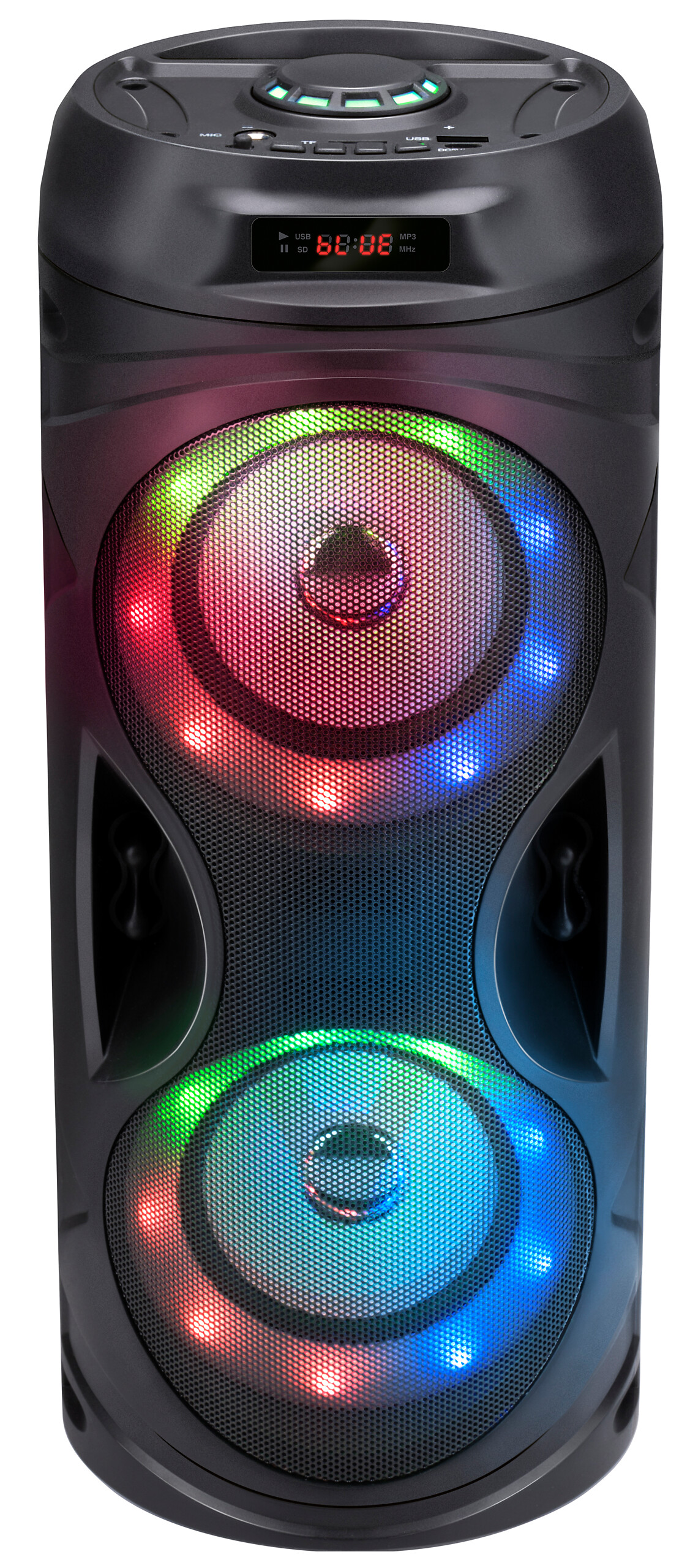 Bluetooth-Lautsprecher schwarz B/H/L: ca. 18,9x41,5x19 cm Bluetooth-Lautsprecher schwarz B/H/L: ca. 18,9x41,5x19 cm