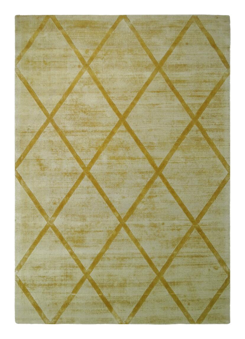 360Living Teppich Luxury gelb B/L: ca. 120x170 cm