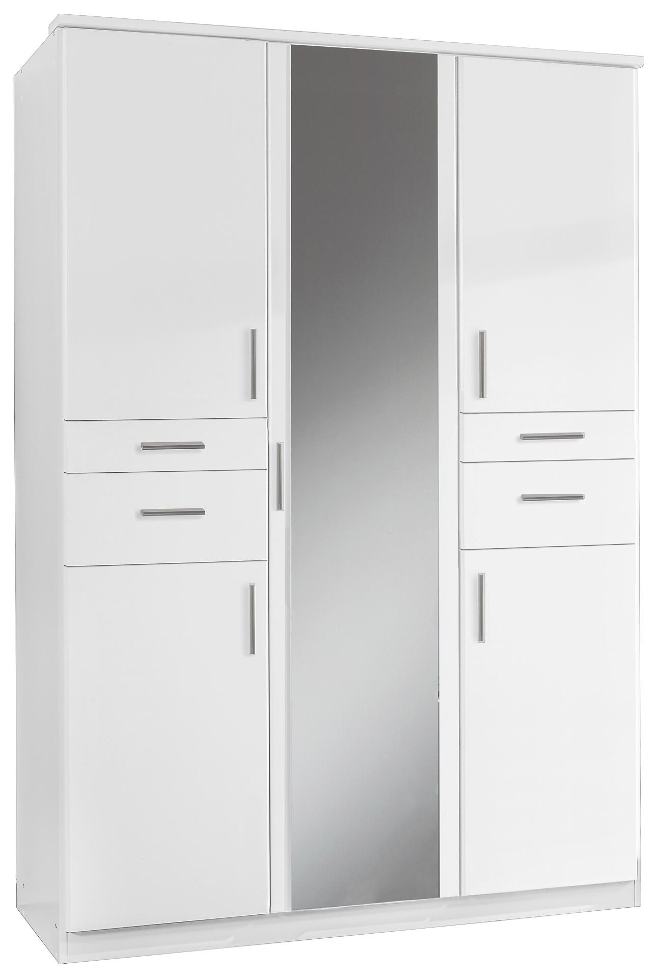 Kleiderschrank Koblenz weiß B/H/T: ca. 135x198x58 cm