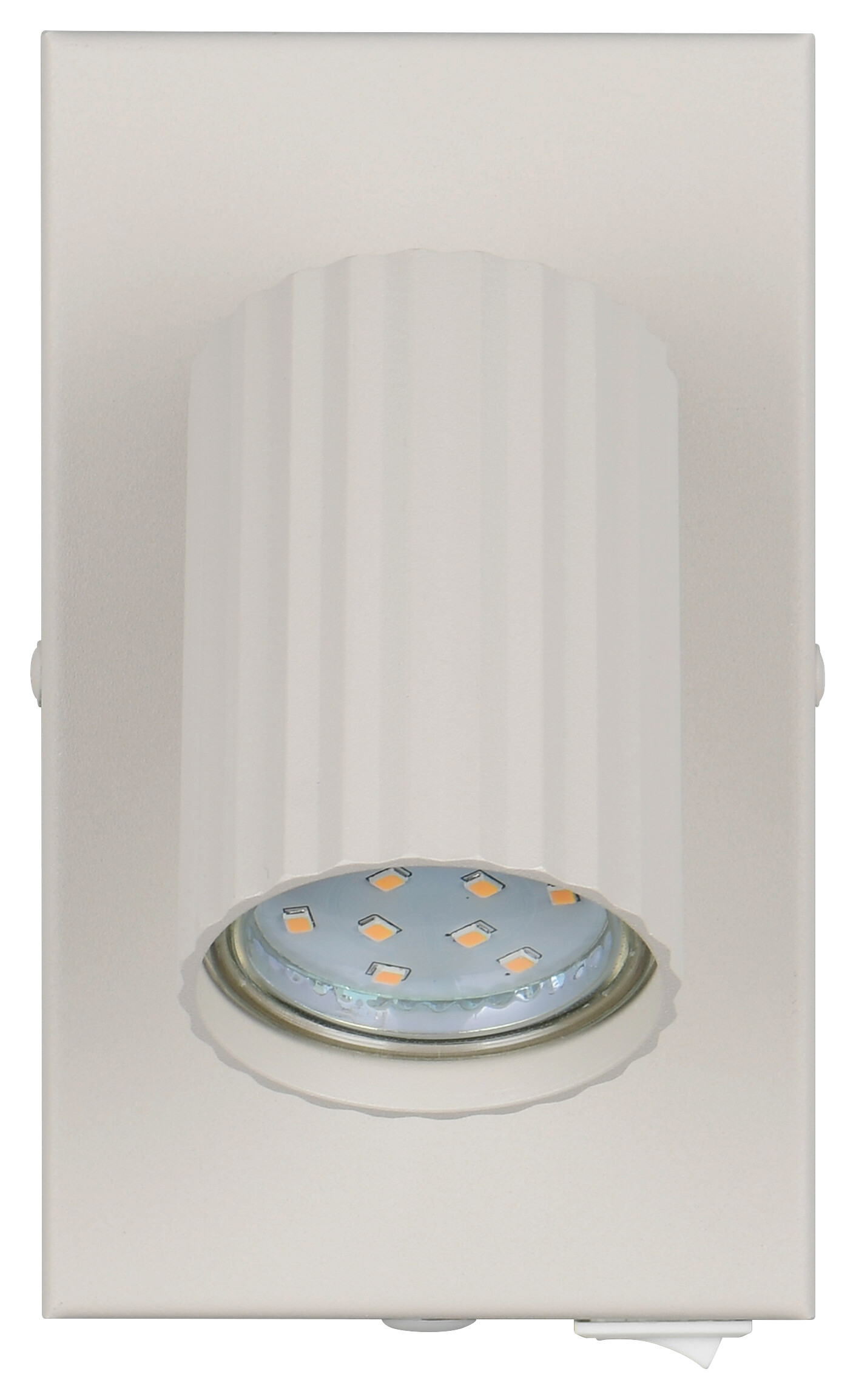 Reality Leuchten Spots Soka grau Metall B/H/L: ca. 9x15x14,5 cm GU10 1 Brennstellen