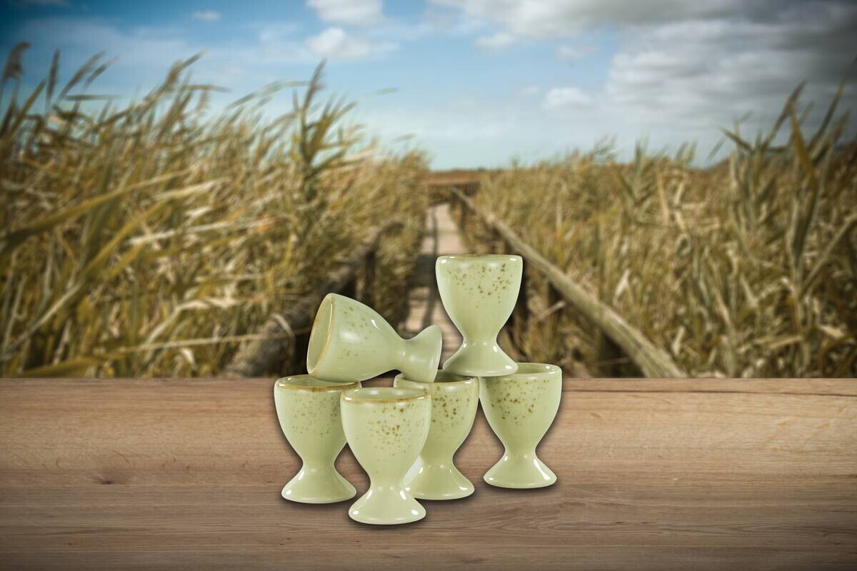 CreaTable Eierbecher Nature Collection Earth sand Steinzeug