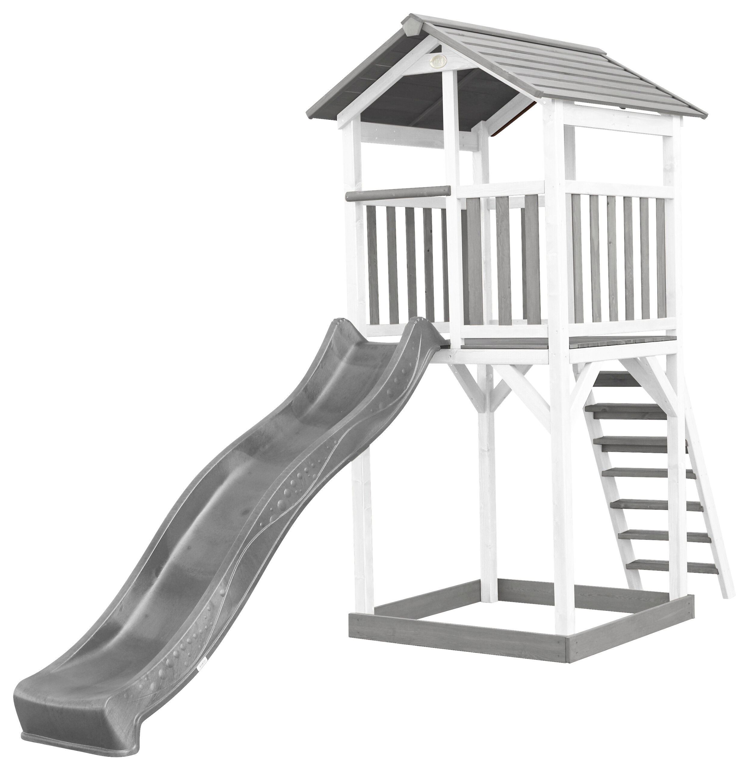 AXI Spielturm Beach Tower grau B/H/L: ca. 111x242x349 cm