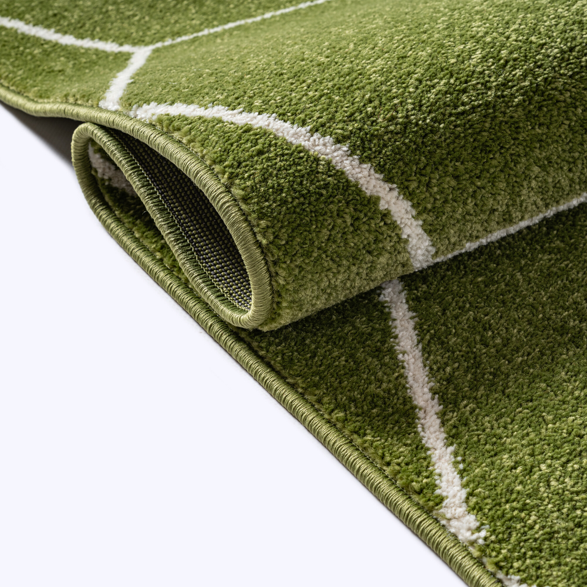 Sanat Teppich Trellis grün B/L: ca. 80x200 cm