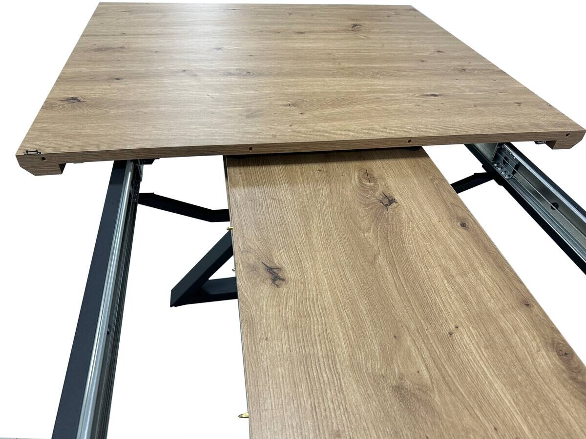 Esstisch Paddy Eiche Wildeiche hell Nachbildung B/H/T: ca. 160x75x90 cm