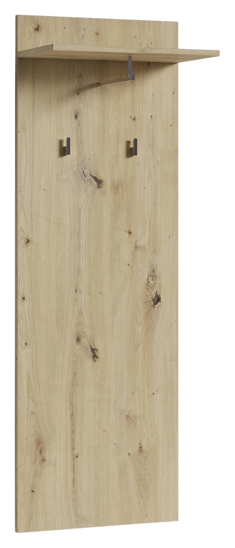 Wandpaneel JAKOB Eiche Nachbildung Holzwerkstoff B/H/T: ca. 48x140x28 cm