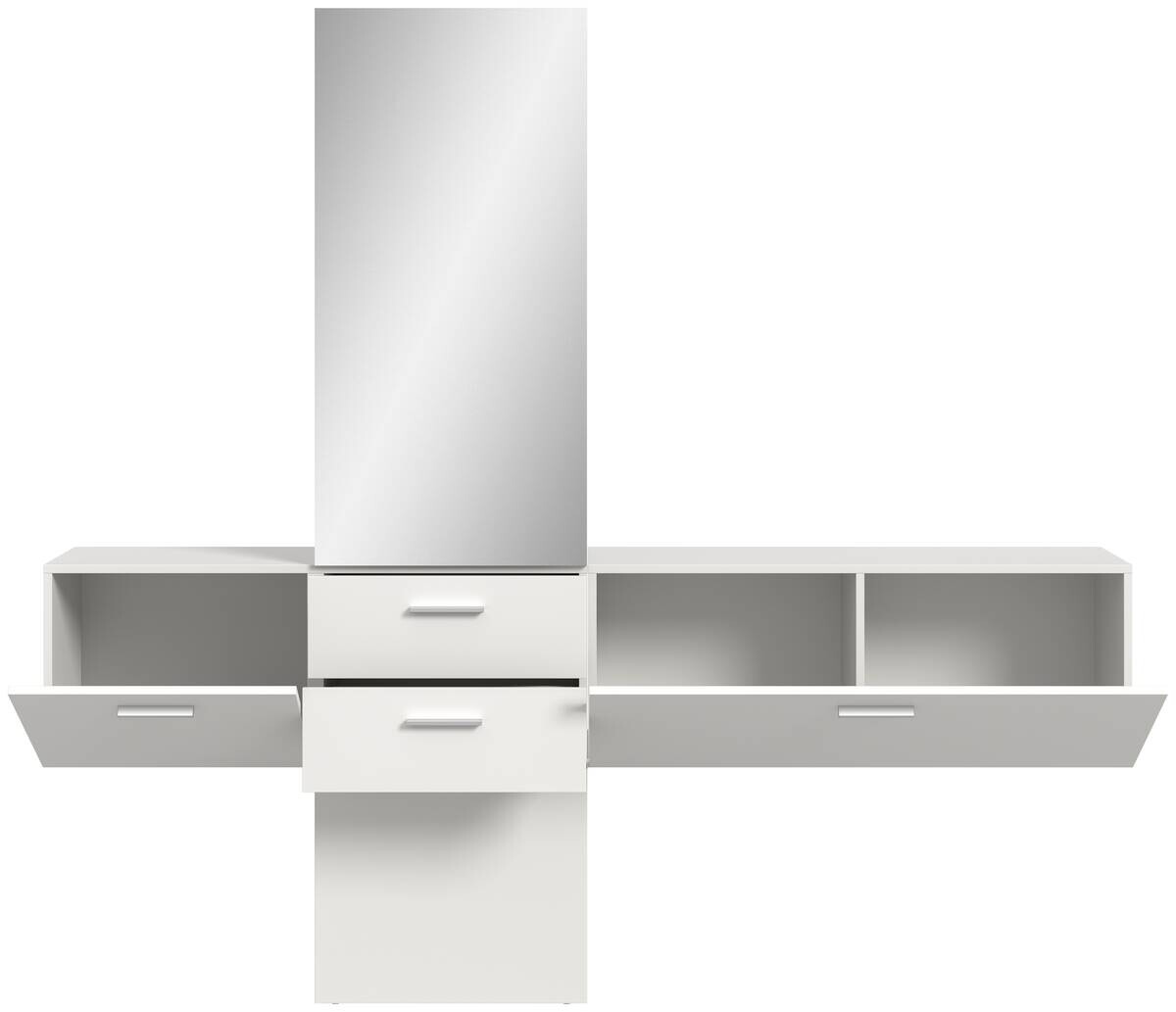 Garderobe VAGA weiß B/H/T: ca. 208x190x36 cm