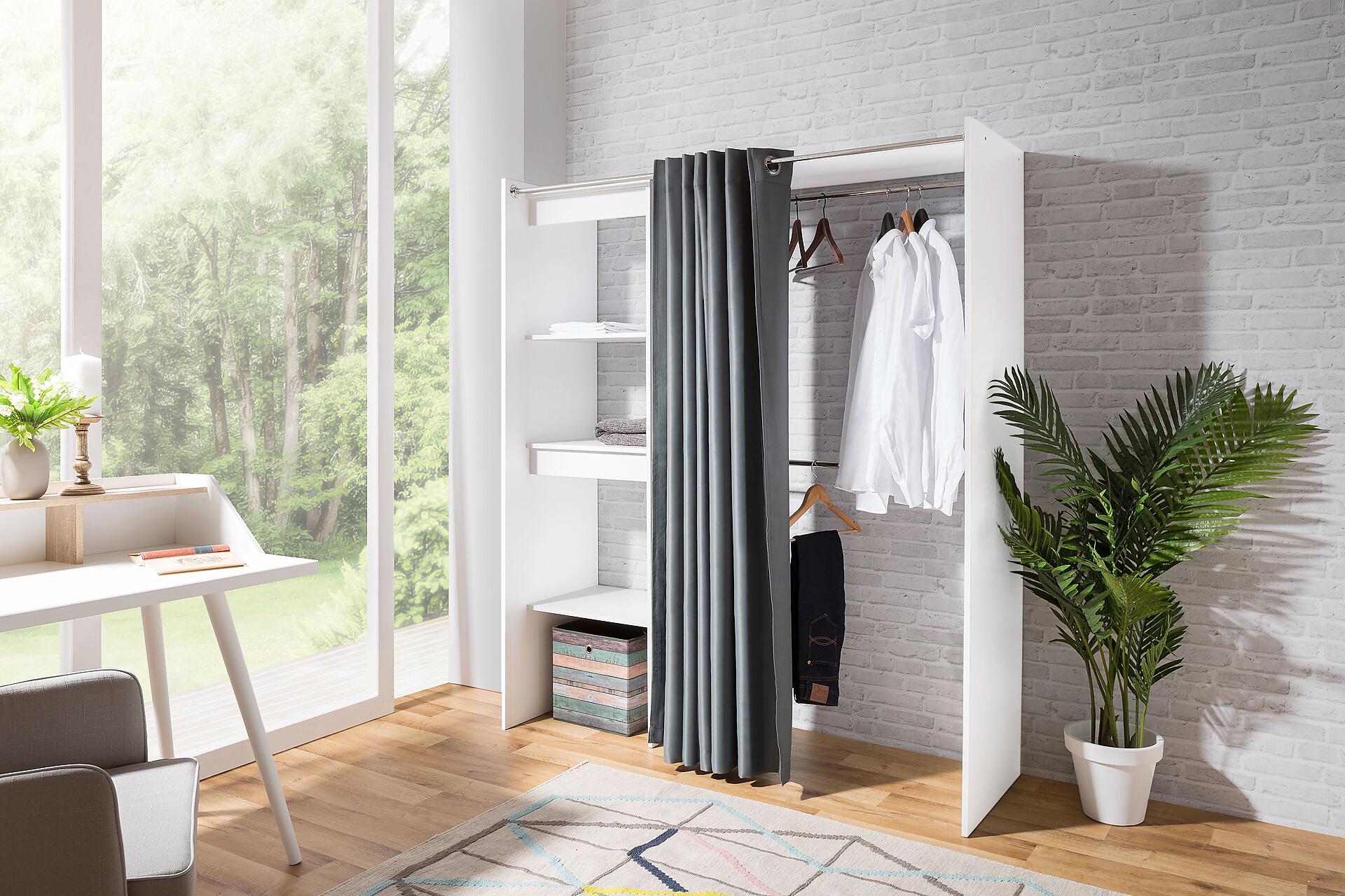 Kleiderschrank Colmar  B/H/T: ca. 182x185x50 cm