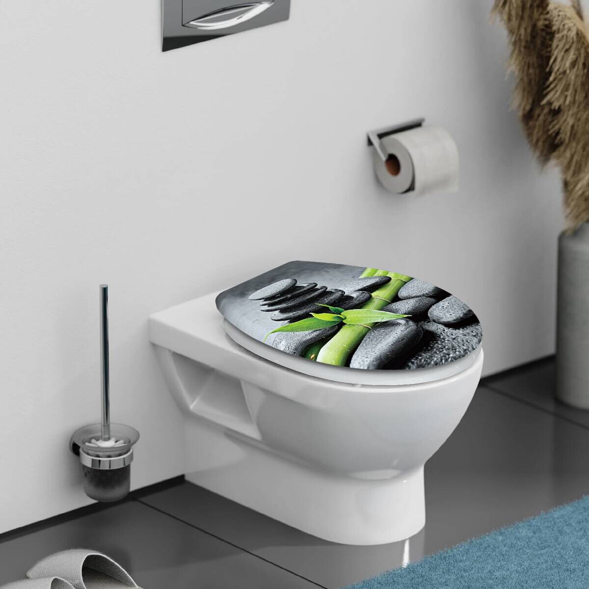 POCOline WC-Sitz Zen Steine Duroplast