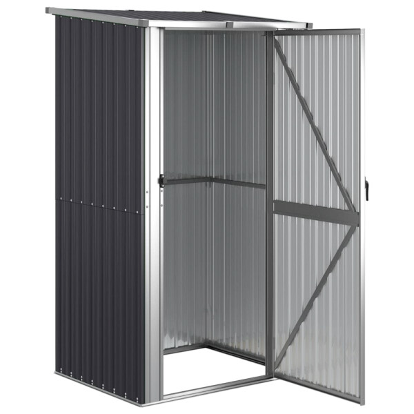 vidaXL Gartenhaus anthrazit B/H/T: ca. 118,5x209,5x97 cm