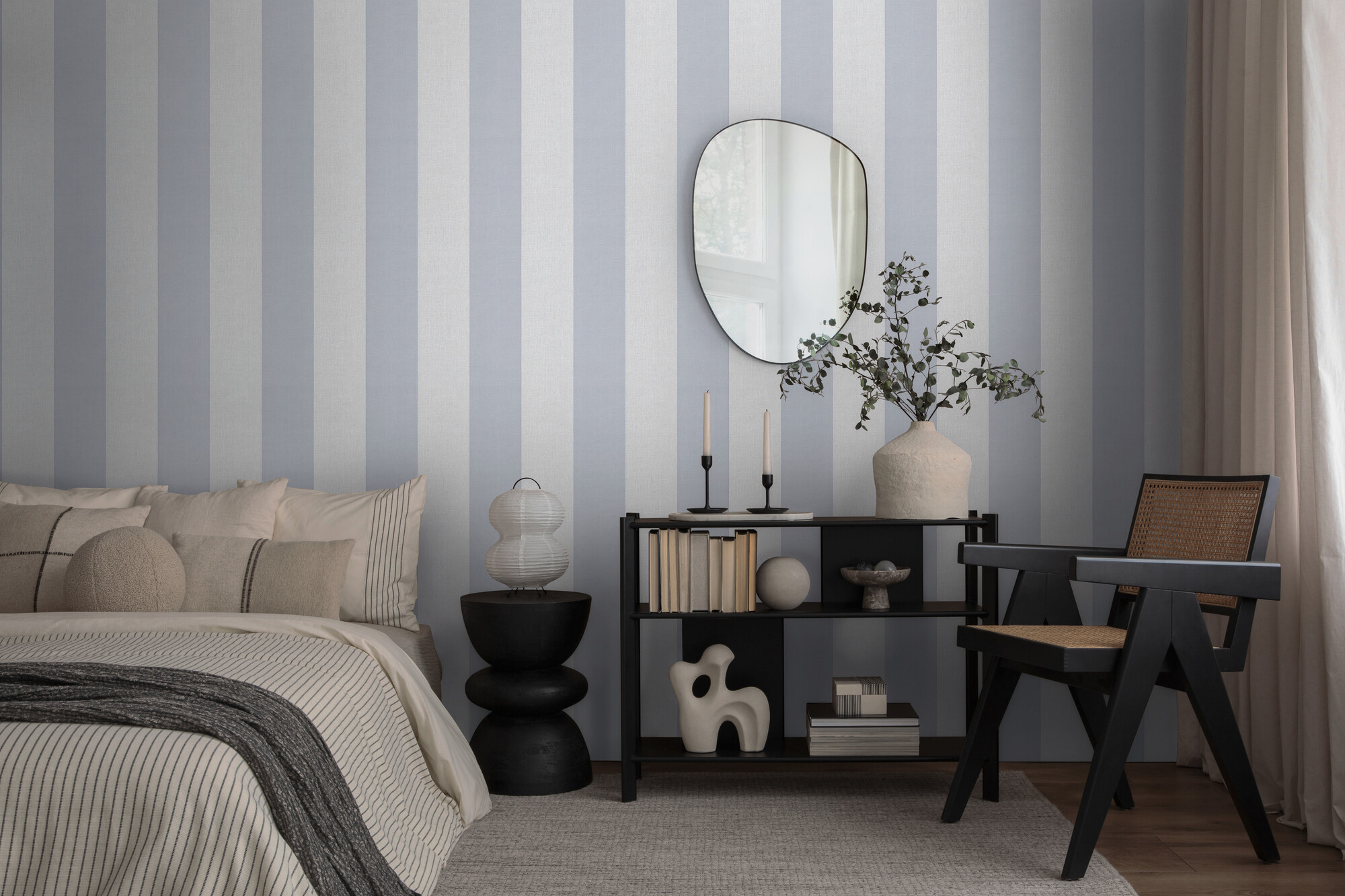 A.S.Creation Vliestapete hellgrau B/H/D: ca. 53x1005x9,8 cm